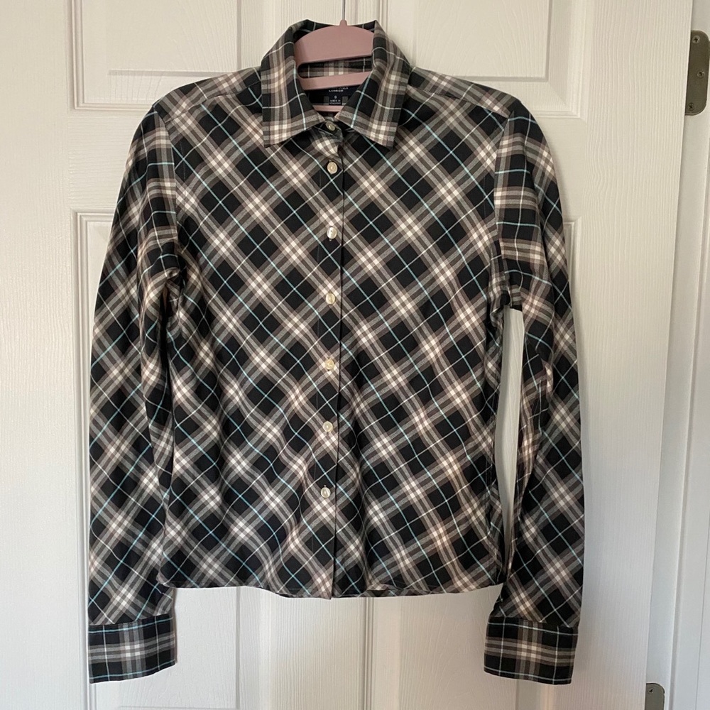 Plaid Burberry shirt